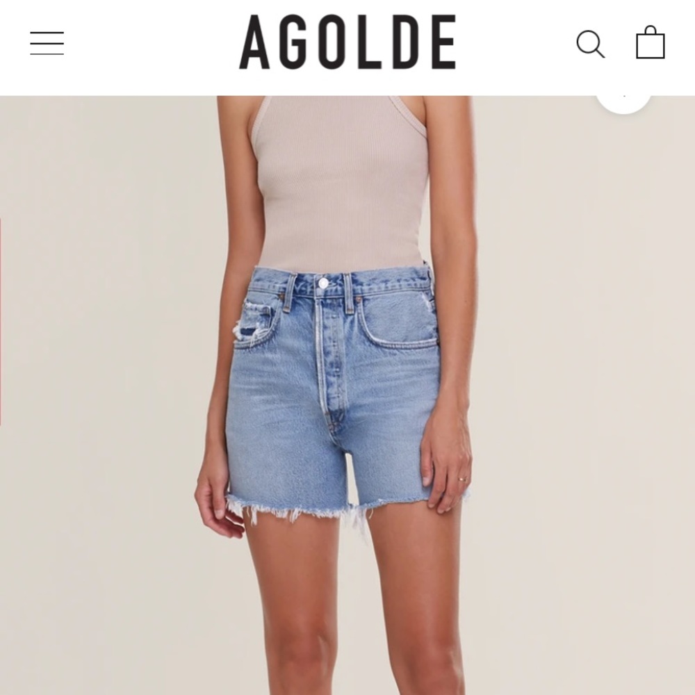 Agolde Riley Shorts